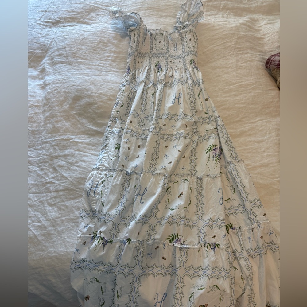 Hill House White Floral Nap Dress